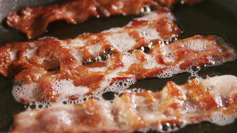 Bacon high fat diet