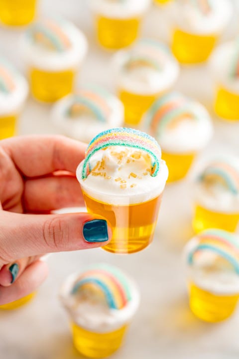 easy st paddys day jello shots