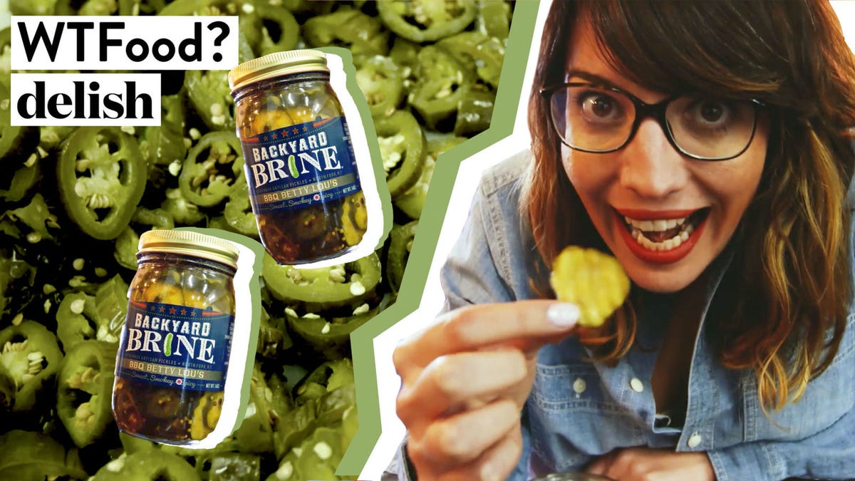 preview for Barbecue Pickles Are Smoky, Sweet, And Spicy