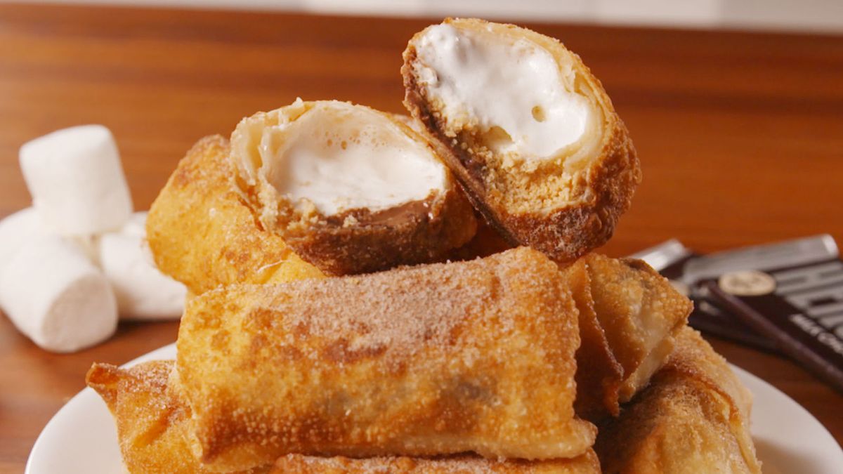 preview for S'mores Egg Rolls Are A Game-Changer