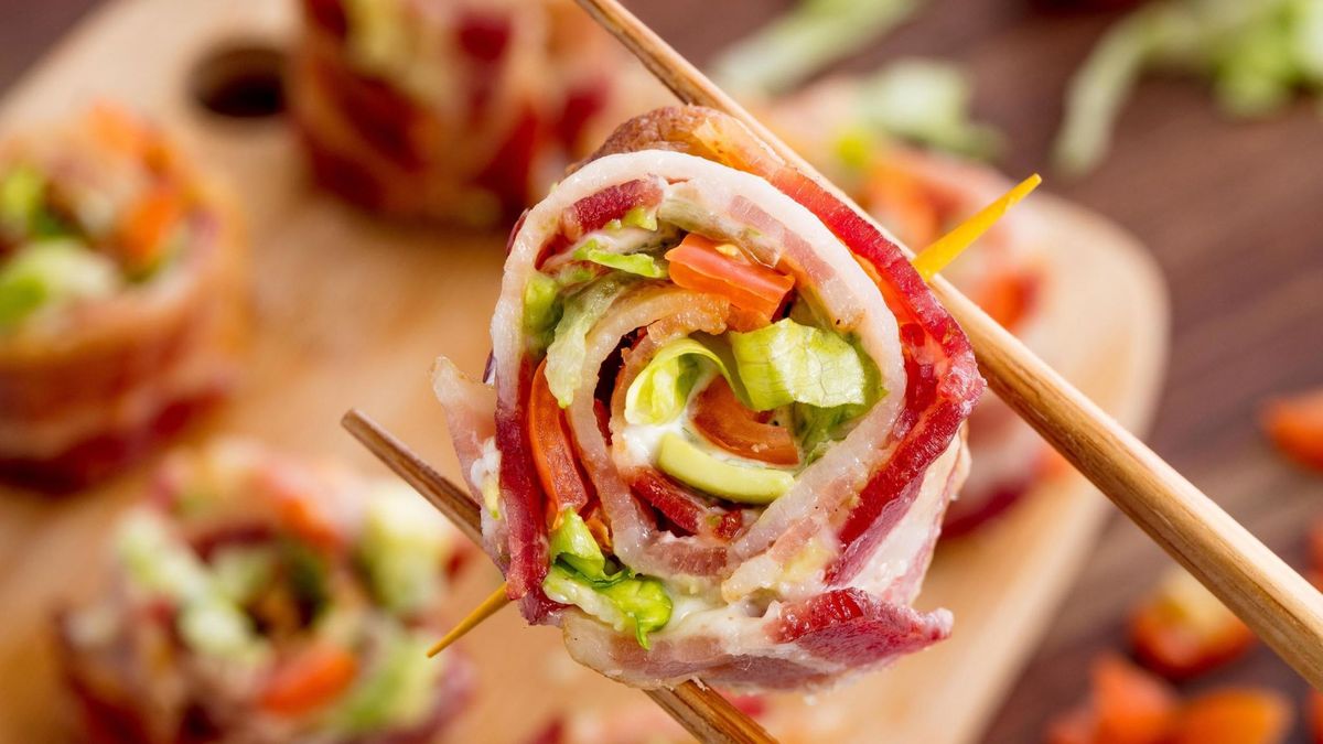 preview for BLT Sushi is the Fun Way to Make Your Favorite Sandwich Low-Carb.
