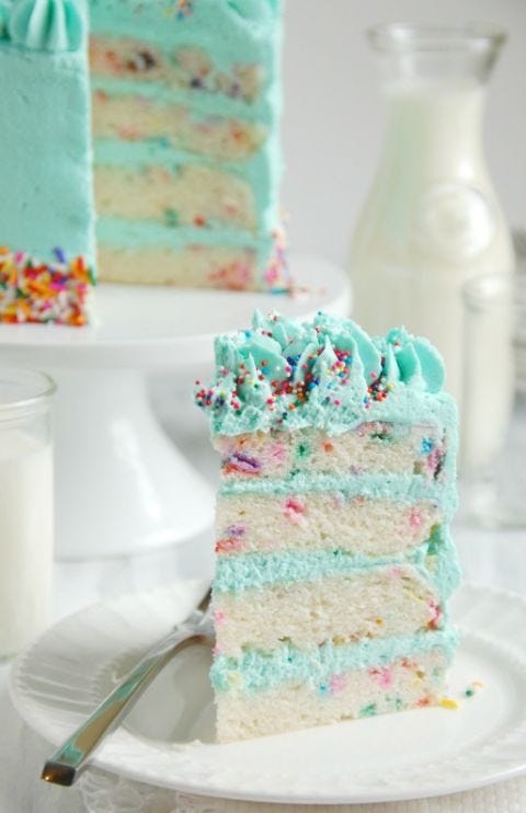 Buttercream, Food, Icing, Cake decorating, Sprinkles, Dessert, Aqua, Pastel, Cake, Pasteles, 