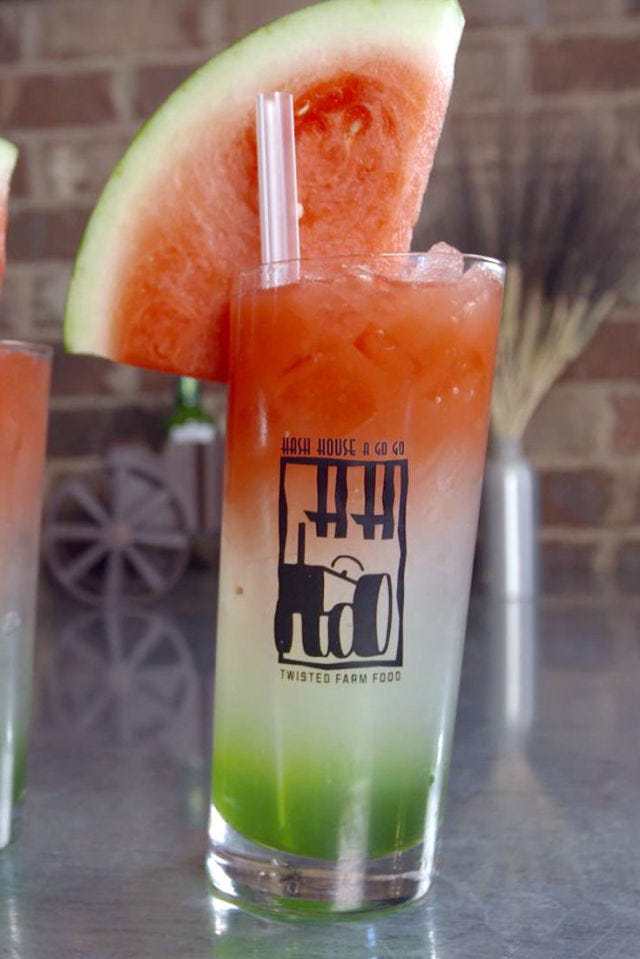 Drink, Paloma, Non-alcoholic beverage, Food, Cocktail garnish, Alcoholic beverage, Bay breeze, Juice, Distilled beverage, Italian soda, 