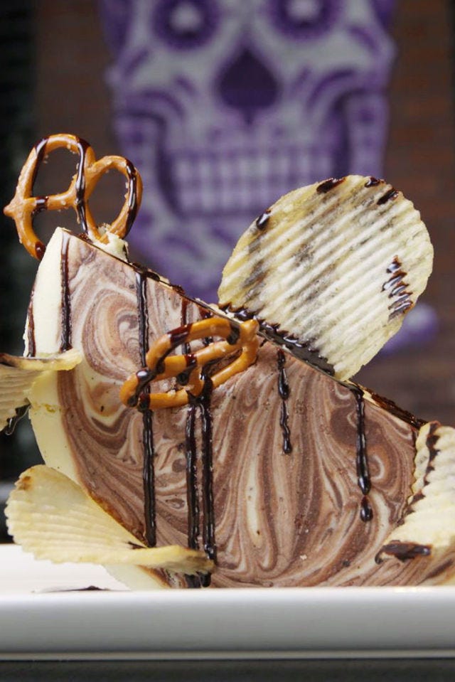 Food, Cuisine, Dish, Dessert, Frozen dessert, Sweetness, Dame blanche, Cake, Ice cream, Cream, 