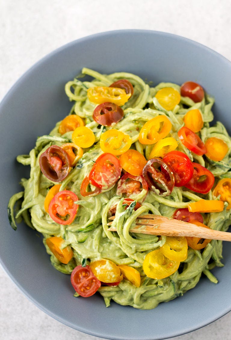Food, Cuisine, Dish, Ingredient, Tagliatelle, Capellini, Vegetarian food, Vegetable, Italian food, Zucchini, 