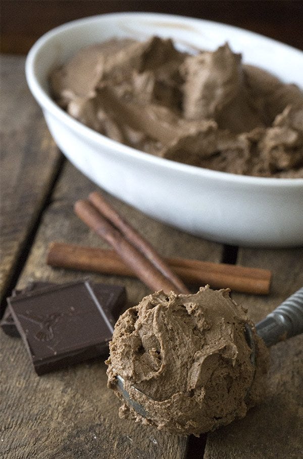 Food, Cuisine, Dish, Ingredient, Ice cream, Rillettes, Dessert, Mousse, Chocolate ice cream, Frozen dessert, 