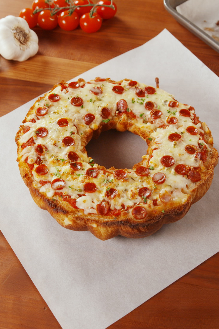 Pizza Bagel Vertical
