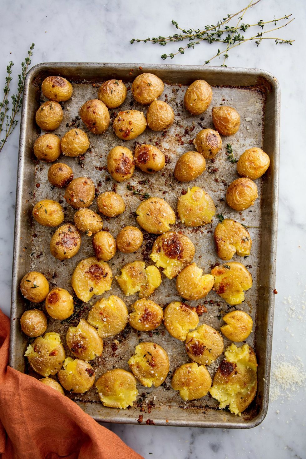 Crispy Smashed Potatoes Recipe - Cooking Classy