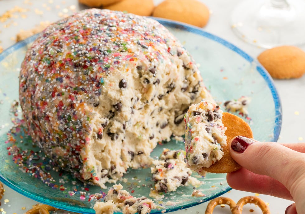 Confetti Cookie Dough Ball Horizontal COOKBOOK