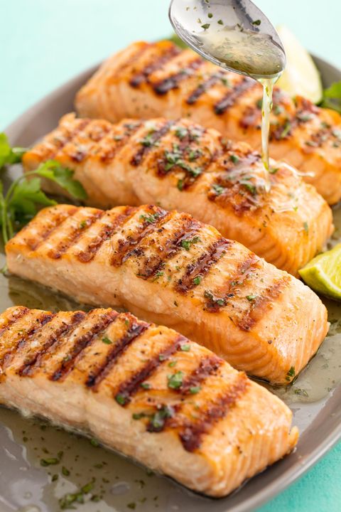 cilantro lime grilled salmon vertical