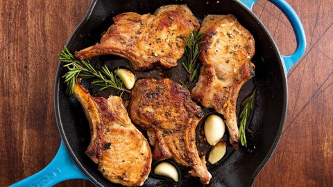 preview for Keep It Classy With These Garlic Rosemary Pork Chops