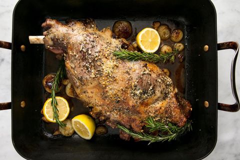 roast leg of lamb recipe