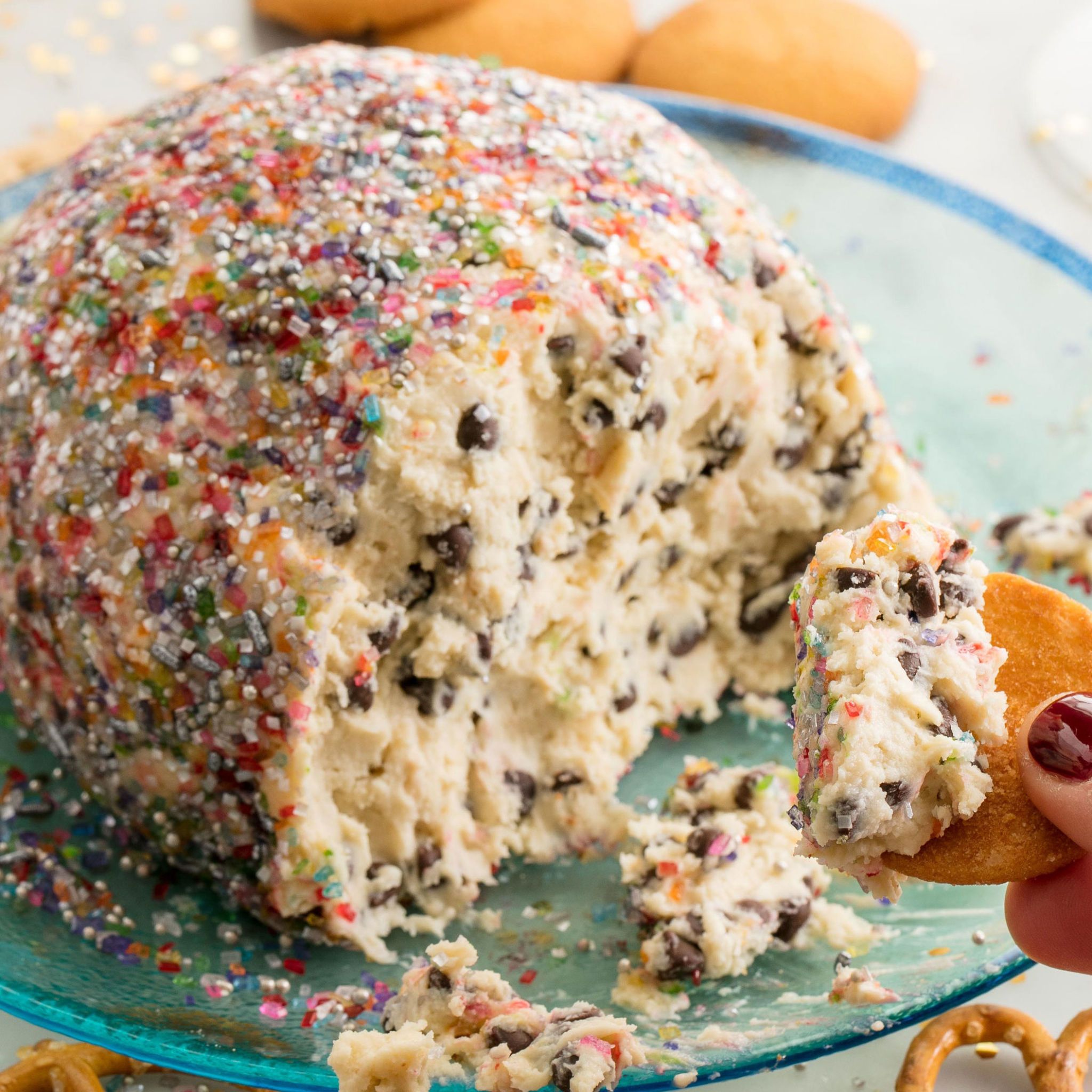 This Confetti Cookie Dough Is The Only Ball You Need To See Drop This New Year's