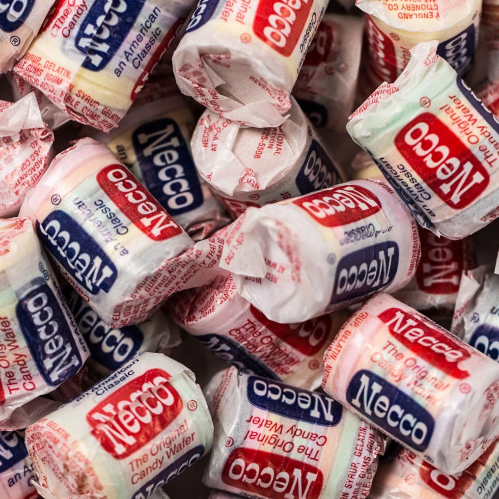 <p>For those of us born after Necco Wafer's prime, the most striking characteristic of these candies was how deceptive their flavors were — cinnamon was white, clove was purple, and wintergreen was pink. Despite those tricks, Necco has expanded this treat into chocolate and smoothie varieties.</p>