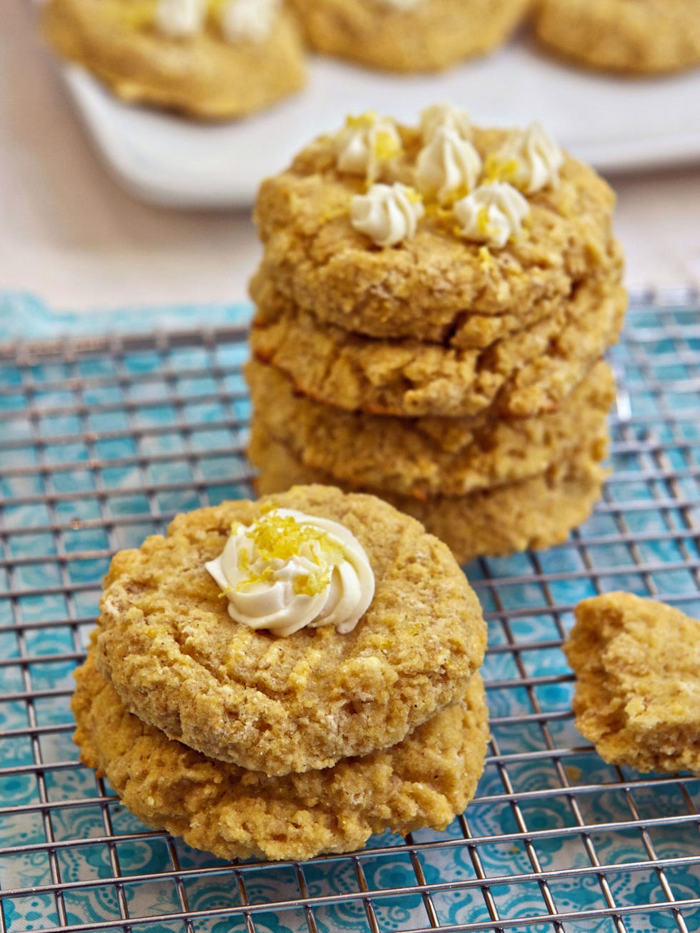 <p>With their lemon cream cheese frosting, slightly crisp outside, and soft, cake-like inside, these gluten-free cookies taste a lot like dessert—and we mean that in a good way.</p> <p><strong>Get the recipe at <a href="http://www.familyfreshcooking.com/2011/03/14/gluten-free-lemon-ricotta-breakfast-cookies-recipe/%20http://www.familyfreshcooking.com/2011/03/14/gluten-free-lemon-ricotta-breakfast-cookies-recipe/">Family Fresh Cooking.</a></strong></p>
