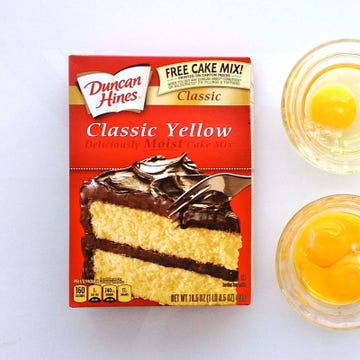 Boxed Cake Mix Turned Pie Crust