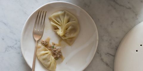<p>Pork, ginger, and a dash of soy wrapped up in dumplings that will melt in your mouth. That's comfort food you'll want to eat all the time.</p>
<p><strong>Get the recipe from <a href="http://www.spoonforkbacon.com/2014/06/shanghai-soup-dumplings/" target="_blank">Spoon Fork Bacon</a>.</strong></p>