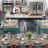 <p>Is it a gourmet shop? A cookery classroom? An event space? In fact <a href="http://havenskitchen.com/" target="_blank">Haven's Kitchen</a> is all three housed under one fantastic roof. This New York City renovated carriage house with Parisian accents, white subway tile, and sublime urban rooftop garden, is the perfect setting for a relaxed recreational cooking class. The hands-on classes are available day and night, and range from vegetarian soups to nose-to-tail butchering. Of course, each class ends with a delicious communal meal. In addition, "master" classes are led by well-known chefs, expert mixologists, and other gourmet artisans. Haven's Kitchen also hosts a monthly Supper Club for those looking to share a meal with strangers (soon to be new friends) to discuss food politics and experience world cuisines.</p>
