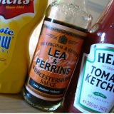 Most opened and properly refrigerated sauces and condiments will last about six months.