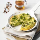 <p>Allison Adato's new book, <i>Smart Chefs Stay Slim</i>, devotes a chapter to breakfast. She interviews chef Marc Murphy of New York City's Landmarc, who discusses making this "breakfast pizza" for his kids.</p><p><b>Recipe: <a href="/recipefinder/broccoli-frittata-recipe-fw0312">Broccoli Frittata</a></b></p>