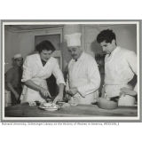 <p>Julia Child wasn't always adept in the kitchen. In fact her husband Paul once said, "I was willing to put up with that awful cooking to get Julia." After sampling France's transcendental cuisine, she enrolled at Paris's famed Le Cordon Bleu culinary school, but was unhappily placed in a "housewife" course. She was eventually accepted into the professional program alongside a group of GIs. She graduated in 1951 after first failing her final exam.</p>