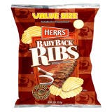 <p>Here's a meal that surprisingly translates to a chip flavor — it tastes like tangy barbecue straight from the pit. <a href="http://www.amazon.com/Herrs-Baby-Flavored-Potato-Chips/dp/B0043BWH8A/ref=sr_1_2?s=grocery&ie=UTF8&qid=1340067091&sr=1-2&keywords=Baby+Back+Ribs%2C+Herr%C2%92s" target="_blank"><em>Amazon.com</em></a></p>