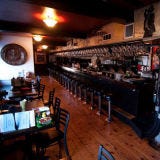 Bukowski Tavern, Boston <p>The hard-drinking author for whom the bar was named would surely belong to the frequent-drinkers program. After drinking 120 of the tavern's beers within six months, regulars get their own mug, which is hung on the back wall and reserved for their use. Some of the lesser-known highlights include Smuttynose's funky Brett & I (brewed with Brettanomyces, a wild yeast that gives the beer a slightly sour flavor) or the house beer, The Buk pale ale, a collaboration between Worcester's Wormtown Brewing Co. and the tavern's staff. Wavering customers can leave their pint up to fate by spinning the "wheel of indecision." <a href="http://www.bukowskitavern.net"target="_blank"><i>bukowskitavern.net</i></a></p>
<br />
<p>Photo: Courtesy Bukowski Tavern</p>