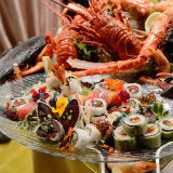 The Governors Ball will also have a seafood station offering fresh sushi and shellfish.