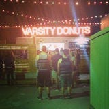 If we saw this Varsity Donuts truck in Manhattan, KS, we wouldn't be able to resist, no matter the hour.