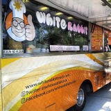 Yum! The White Rabbit truck drives all over Southern California, serving up Filipino fusion in tacos and rice bowls.