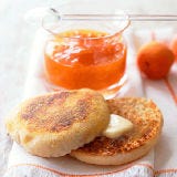 Homemade English Muffins <p>It is well worth rising an hour or so early to make homemade English muffins. While the dough rises, you can doze back off or leisurely sip a cup of coffee.</p>
<p><b>Recipe: </b><a href="/recipefinder/homemade-english-muffins-3873" target="_blank"><b>Homemade English Muffins</b></a></p>