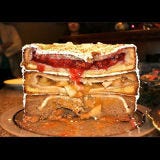 The turducken of the dessert world, a cherpumple consists of three pies (cherry, pumpkin and apple) that are each baked in cakes (spice for the apple, yellow for the pumpkin and white for the cherry) and stacked to make one monster of a dessert. It was first created by Charles Phoenix—a humorist, author and self-described “ambassador of Americana”—in November 2009 after he noticed that his family members refused to have just one type of pie at Thanksgiving, and instead took a slice of each of the three pies he made. He decided to make it easier for them by creating one giant dessert that combined them all. Phoenix and the cherpumple found fame in a YouTube video that shows the <a href="http://www.youtube.com/watch?feature=player_embedded&v=Rp4yWTLIPaE" target="_blank">making of the massive cake</a>.