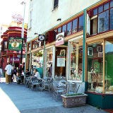 Caffe Trieste; San Francisco, CA Most of this café’s notoriety comes from its decades of notable regulars. Beat writers like Jack Kerouac and Allen Ginsberg frequented this North Beach coffee shop for its Italian-style coffee when it first opened in the 1950s, and the walls are now peppered with photos of celebrity regulars from over the years. Keeping with tradition, the register still only accepts cash, and most Saturday nights, live musical acts belt out Italian-American ballads accompanied by an accordion player. <a href="http://www.caffetrieste.com" target="_blank">caffetrieste.com</a>