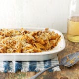 <p>Sweet squash adds color and seasonal flavor to this creamy, cheesy pasta dish. It's hearty and healthy enough that one serving will leave you feeling satisfied, not stuffed.</p>
<p><strong>Recipe: <a href="http://gogonow.org/recipefinder/baked-butternut-squash-rigatoni-recipe-clv0213%22 target="_blank">Baked Butternut-Squash Rigatoni</a></strong></p>