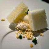 <p>The brainchild of Cynthia Chua, Matthew Bax, and Chef Ryan Clift, Singapore's Tippling Club  is difficult to pin down. They have signature drinks that met with astonishing success, a vegetarian tasting menu, and cheesecake tablets that come in prescription bottles. One thing's for sure, their methods are modern. This menu item, Textured Milk, crunchy milk foam, milk sorbet, pacojet milk, and milk spheres all with fresh local wood sorrel.</p>
<p><strong>Tippling Club:</strong> 8D Dempsey Rd, Singapore 249672; +65 6475 22 17; <a href="http://www.tipplingclub.com/" target="_blank">tipplingclub.com</a></p>