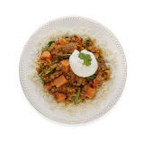 <p>A Indian-influenced vegetarian stew that is delicious and easy to make.</p> <p><strong>Recipe:</strong> <a href=" http://gogonow.org/recipefinder/curried-lentils-sweet-potato-recipe-ghk0313%22 target="_blank"><strong>Curried Lentils with Sweet Potatoes</strong></a></p>