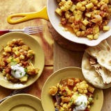 <p>Serve this spicy vegetarian curry with toasted Indian naan bread.</p><br />
<p><b>Recipe: </b><a href="/recipefinder/cauliflower-curry-recipe-ghk0910" target="_blank"><b>Cauliflower Curry</b></a></p>