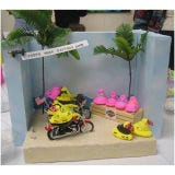 So that's how the Peeps spend their vacation time…