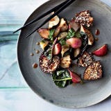 Honey-Soy-Glazed Vegetables with Crispy Mushrooms

