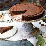 <p>This rich tart is like a dark-chocolate truffle in a crisp, flaky cocoa crust. Bourbon adds a wonderful smokiness; be sure to heat it carefully with the sugar so it doesn't ignite.</p><p><b>Recipe: </b><a href="http://gogonow.org/recipefinder/chocolate-bourbon-tart-recipe-fw1010%22 target="_blank"><b>Chocolate-Bourbon Tart</b></a></p>
