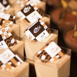 A <a href="/search/fast_search_recipes?search_term=chocolate+bar">chocolate bar</a> dipped in a <a href="/search/fast_search_recipes?search_term=whipped+mousse">whipped mousse</a> and served in a shot glass makes a sweet ending.