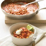 <p>A thick vegetarian stew made from pantry staples, such as rice, spices, and canned chickpeas, is enlivened with a bit of yogurt and lime. Curry powder, an Indian blend of spices, is a timesaving source of layered flavor; ground ginger brings a quick dash of citrusy warmth.</p><br /><p><b>Recipe:</b> <a href="/recipefinder/easiest-indian-stew-recipe-mslo1011><b>Easiest Indian Stew"><b>Easiest Indian Stew</b></a></p>