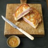 <p>A mix of apricot jam and piquant Dijon mustard plays up nutty Manchego cheese and ham in this grown-up grilled cheese sandwich.</p><br /><p><b>Recipe:</b> <a href="/recipefinder/ham-manchego-panini-dipping-sauce-recipe-mslo0511"><b>Ham-and-Manchego Panini with Dipping Sauce</b></a></p>