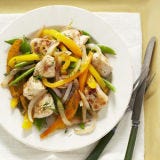 Chicken Dill Saute with Seasonal Veggies