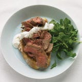 Open-Face Roast Beef Sandwich