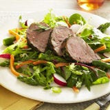 Herbed Pork Medallions with Asparagus Salad