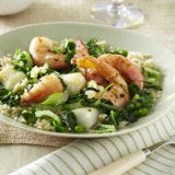 Cilantro Fish Stew Over Brown Rice
