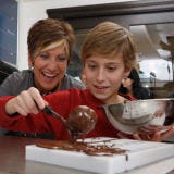 The Hershey Story <p><b>Location:</b> Hershey, PA<br />
<b>Website:</b> <a href="http://www.hersheystory.org/" target="_blank">hersheystory.org</a></p><br />
<p>Here's a museum that definitely won't bore the kids. The Hershey Story honors the legacy of Milton S. Hershey, founder of The Hershey Company. Interactive exhibits offer a little bit of history and a whole lot of chocolate. The Museum Experience floor has exhibits detailing the history of the company and Hershey's contributions to the industry. At the Chocolate Lab, kids and adults take can learn how to temper, mold, dip, and make chocolate from scratch. Wondering if the museum lets you taste chocolate? Of course! The Countries of Origin Chocolate Tasting area in Café Zooka offers hot drinks made from international coca beans.</p><br />
<p> OK, it's definitely time for some chocolate. Luckily we've got <a href="/recipes/cooking-recipes/chocolate">100+ recipes for chocolate lovers</a>.</p>