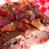 <p>Bacon is the only focus at this single-ingredient food truck, <a href="http://getyourlardon.com/" target="_blank">Lardon</a> (which translates to bacon in French). They have taken the cured meat to new heights replacing taco shells with bacon, stuffing a bacon "shell" with sauteed potatoes and Cheddar, and of course there is no reason not to top a fudgy brownie with a bacon Nutella spread and bits of crispy, smoky, strips of what else? More bacon!</p><br /><p><b>Eat some bacon tonight:</b> <a href="/recipes/cooking-recipes/top-bacon-recipes" target="_blank">Salty, Smoky, and Sweet: 15 Top Bacon Recipes</a>.</p>