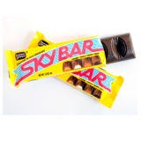 When we asked our Facebook fans about their favorite childhood candy, most mentioned the now-extinct Seven Up candy bar: seven chocolate-covered segments—cherry, coconut, caramel, fudge, jelly, maple and Brazil nut. Luckily, the Sky Bar, made with four segments, has emerged in place of the legend. ($1.19, <a href="http://www.oldtimecandy.com" target="_blank">oldtimecandy.com</a>)
